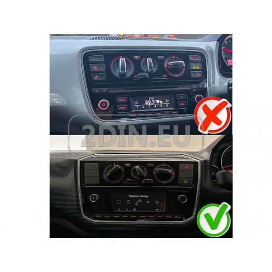 VW UP - 9" МУЛТИМЕДИЯ / Навигация android 16